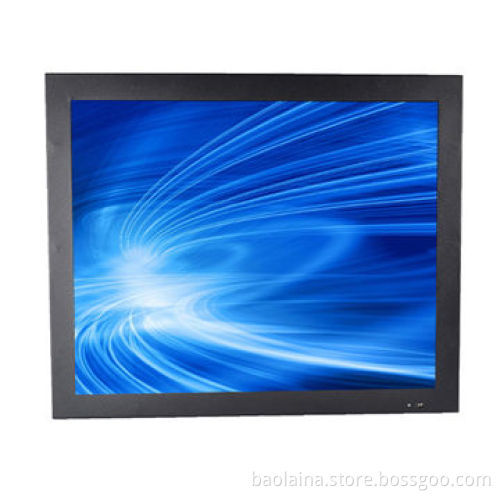19" Industrial LCD monitor metal VESA mount monitor built-in VGA/HDMI/BNC input support 12 volt DCNew